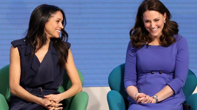 Photo of Kate Middleton and Meghan Markle