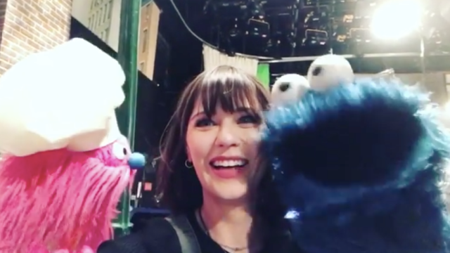 zooey deschanel sesame street