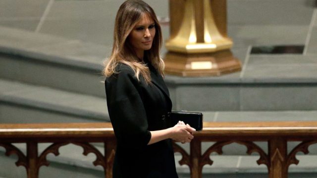 Picture of Melania Trump Barack Obama