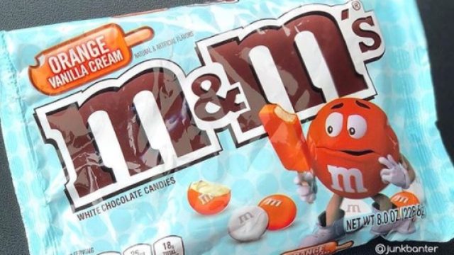 Picture of Orange Vanilla Cream M&Ms