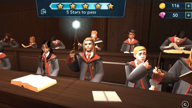 Here are the classes you can take in the "Harry Potter: Hogwarts Mystery" game.
