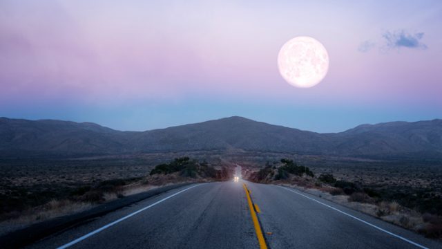 full pink moon