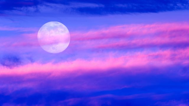 Image of pink moon