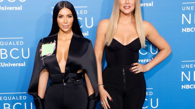 kim and khloe kardashian