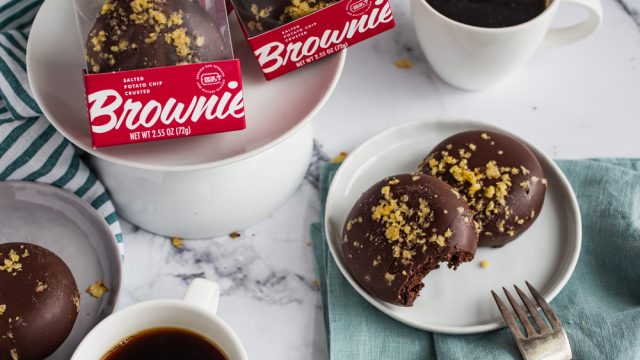 dog tag brownies