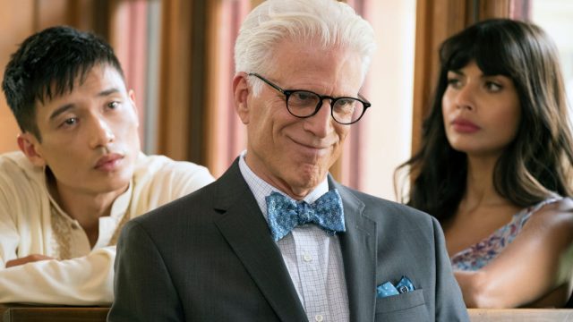 Picture of Ted Danson John Krasinski The Good Place
