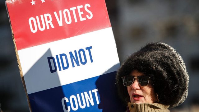 States are agreeing to give their Electoral College votes to the popular vote winner.