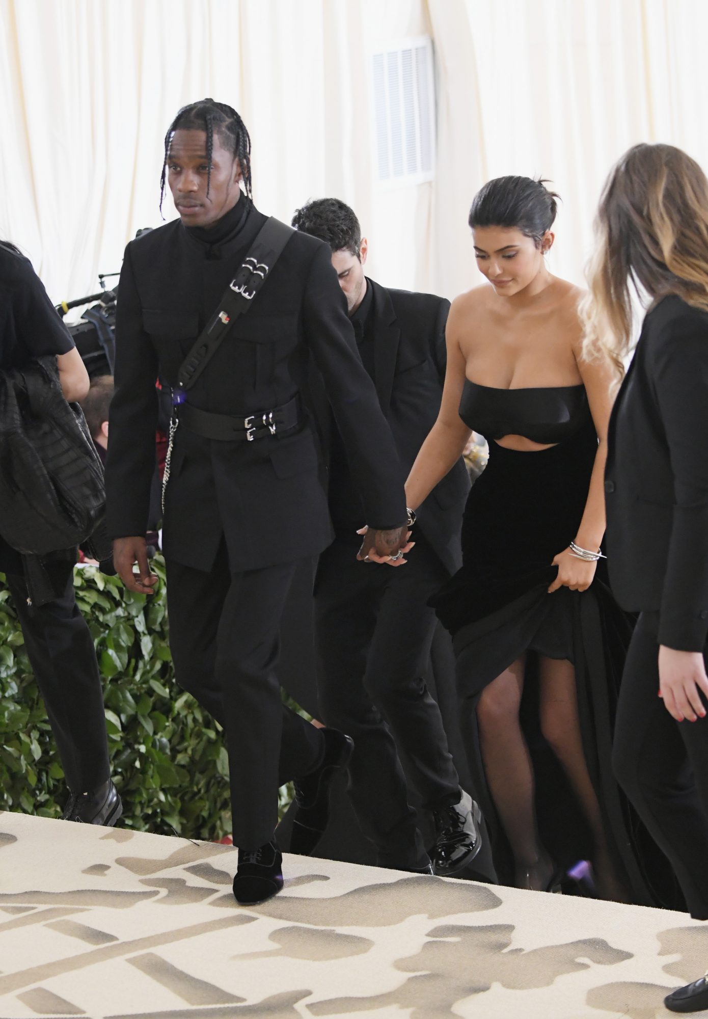 Kylie Jenner and Travis Scott Bring Power to Met Gala Red Carpet