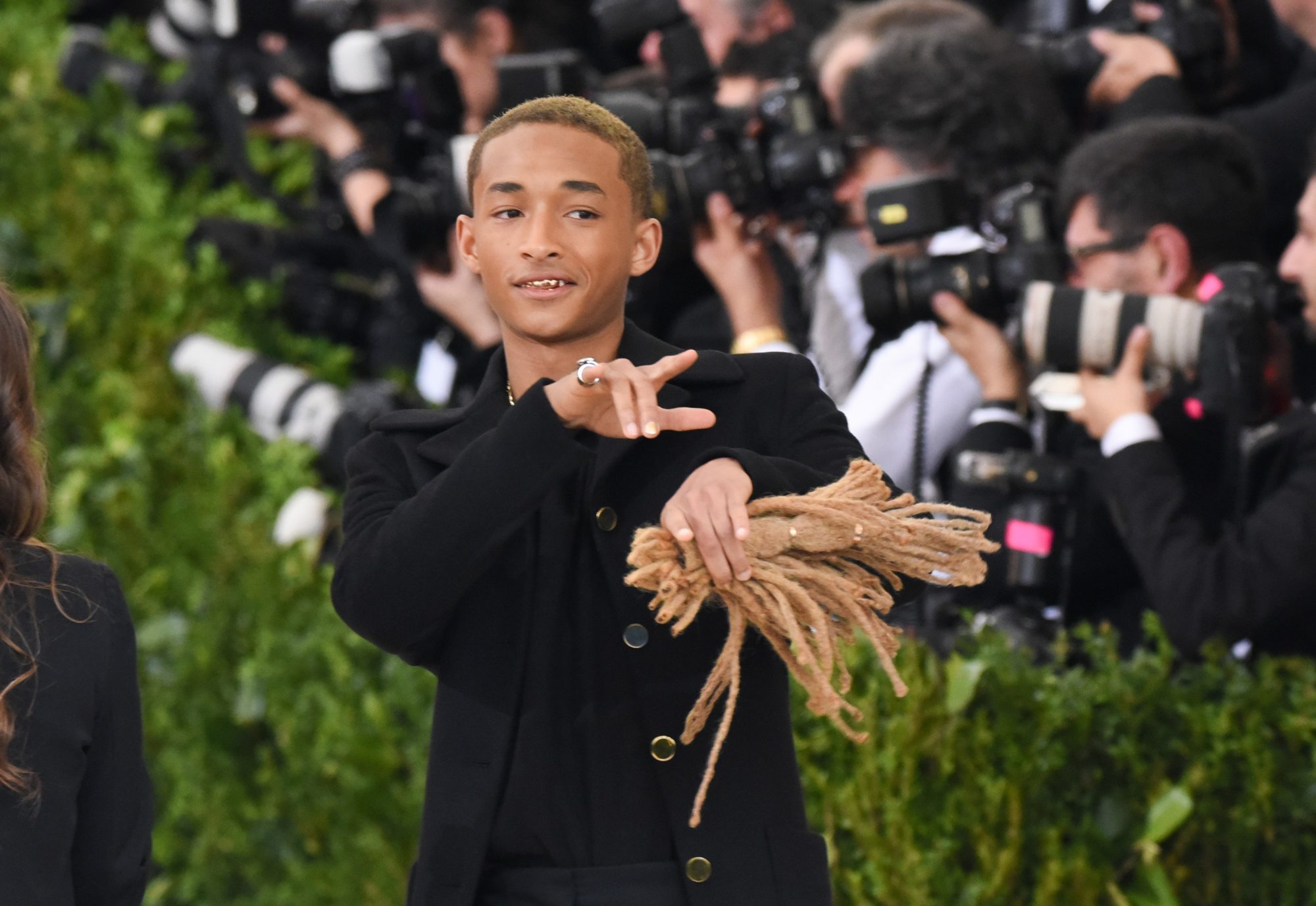 Jaden Smith Brings a Gold Record to the Met Gala 2018