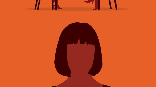 Woman thinking about therapy