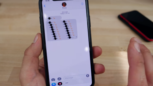 Image of the black dot of death