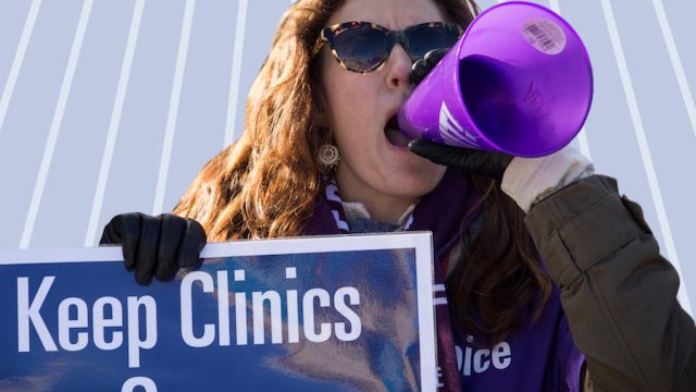 Pro-choice rally