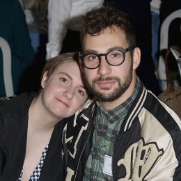 BEVERLY HILLS, CA - OCTOBER 04: Actress/writer Lena Dunham and musician Jack Antonoff attend The Rape Foundation's annual brunch at Greenacres, The Private Estate of Ron Burkle on October 4, 2015 in Beverly Hills, California