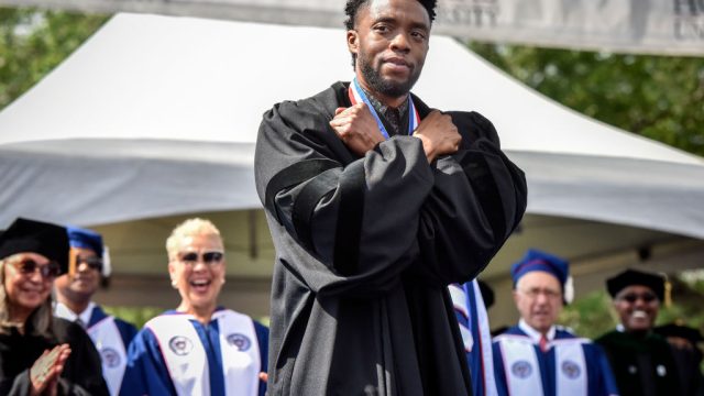 Picture of Chadwick Boseman Howard University