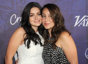 Actress Ariel Winter and sister Shanelle Workman arrive at the Variety And Women In Film Annual Pre-Emmy Celebration at Gracias Madre on August 23, 2014 in West Hollywood, California.