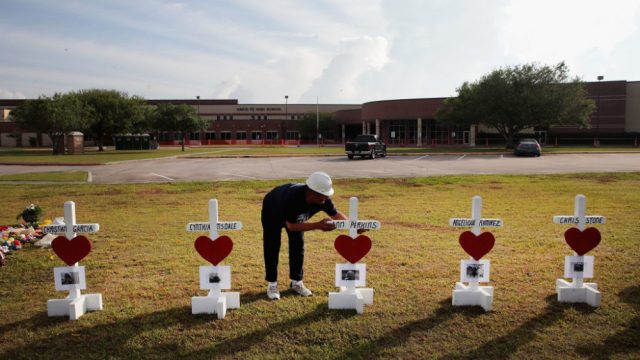 One Santa Fe shooting survivor posted an eerie message about gun violence weeks before the attack.