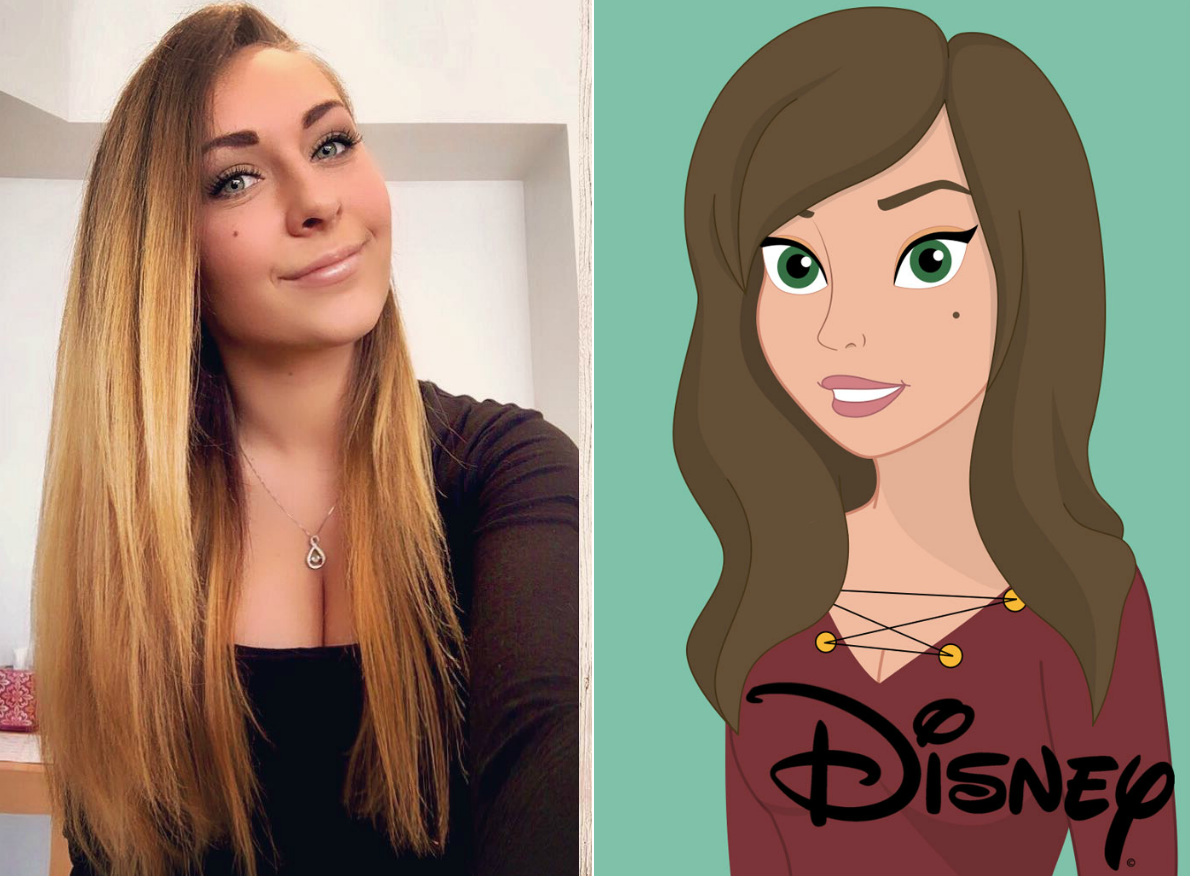 This Girl Drew Herself in the Style of 50 Different CartoonsHelloGiggles