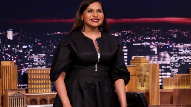 THE TONIGHT SHOW STARRING JIMMY FALLON -- Episode 0878 -- Pictured: Comedian/Actress Mindy Kaling during an interview on May 23, 2018