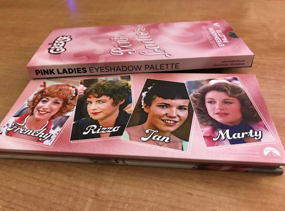 pink ladies grease makeup