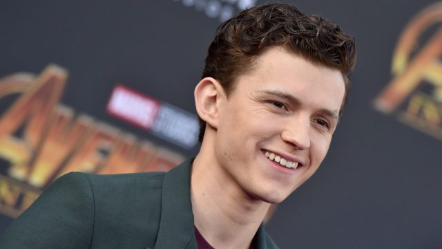 Photo of Tom Holland at "Avengers: Infinity War" Premiere