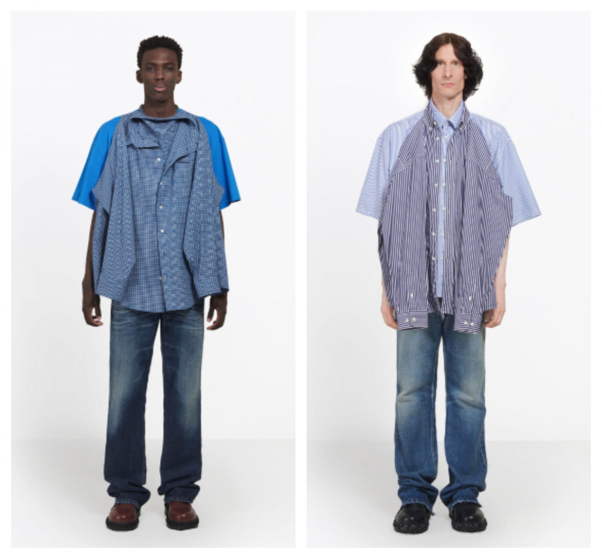 Balenciaga Tshirt Shirt Double Shirt are making the Internet crazy