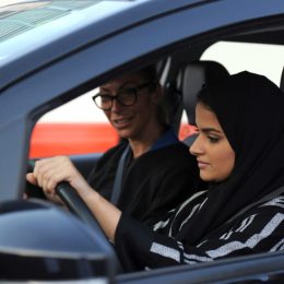 Saudi Arabia gives first ever drivers licenses to women.