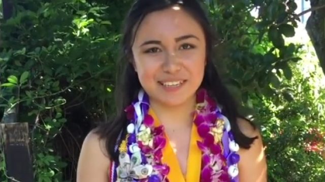 Picture of Valedictorian Speech