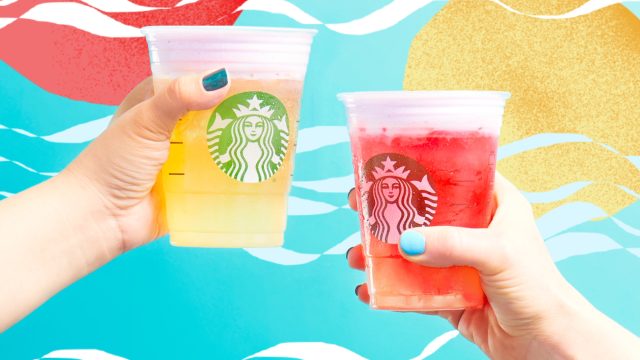 Starbucks cold foam tea lemonades