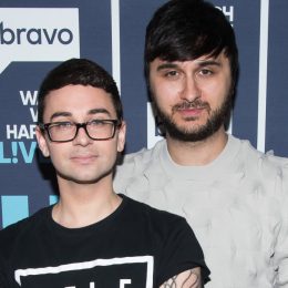 WATCH WHAT HAPPENS LIVE WITH ANDY COHEN -- Pictured (l-r): Christian Siriano and Brad Walsh