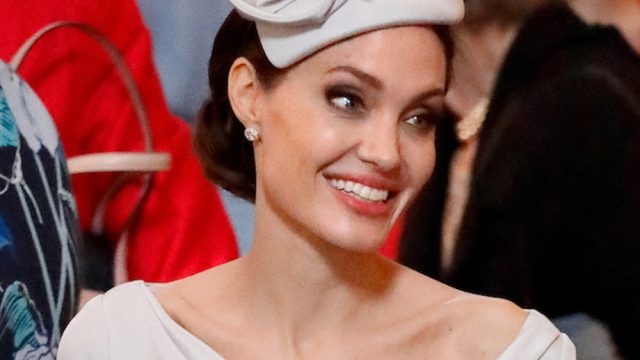 Angelina Jolie Dressed Like Meghan Markle