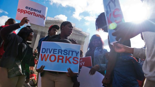 The Trump administration discourages schools from affirmative action.