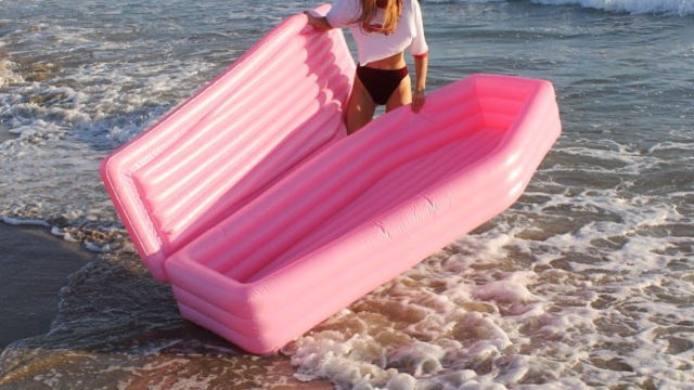 Picture of Coffin Pool Float