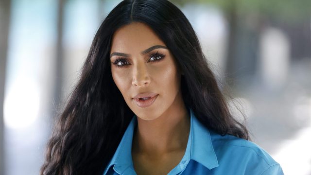 Photo of Kim Kardashian at Paris Fashion Week