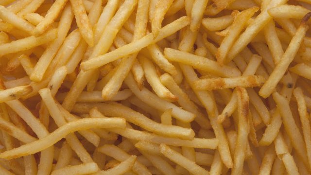 Pile of French fries
