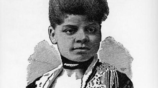 Illustration of Ida B. Wells