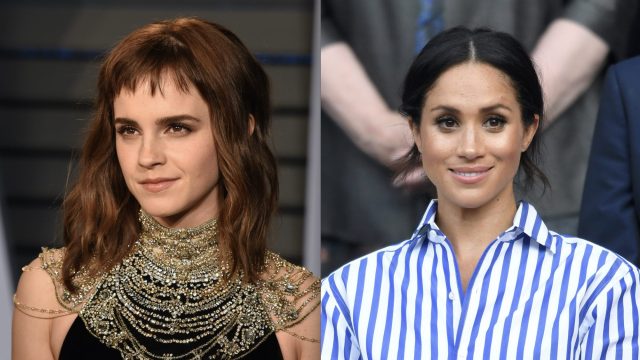 640px x 360px - Emma Watson Twinned With Meghan Markle Again In Nude DressesHelloGiggles