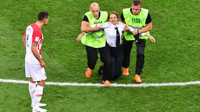 Pussy Riot World Cup protest