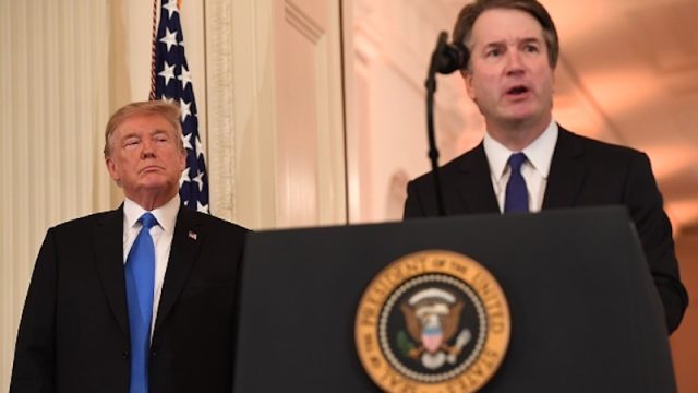 Brett Kavanaugh and Trump