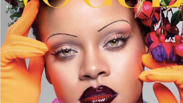 Rihanna British Vogue Cover Beauty