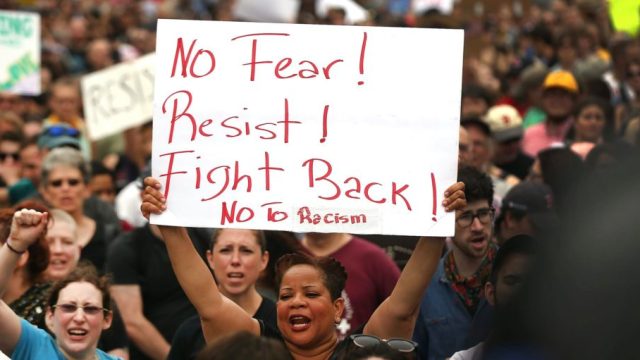 neo-Nazi rally