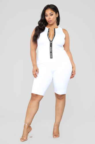 Fashion nova plus outlet rompers