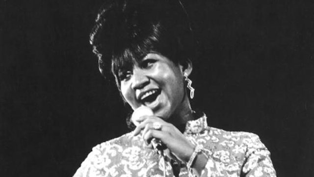 Aretha Franklin performing in 1968