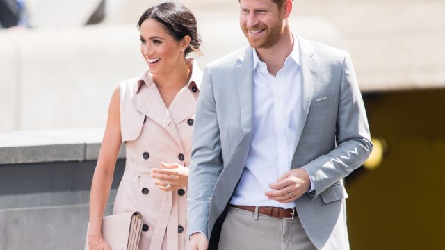 Picture of Prince Harry Meghan Markle Dog