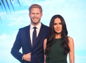 Picture of Prince Harry Meghan Markle Wax Figures