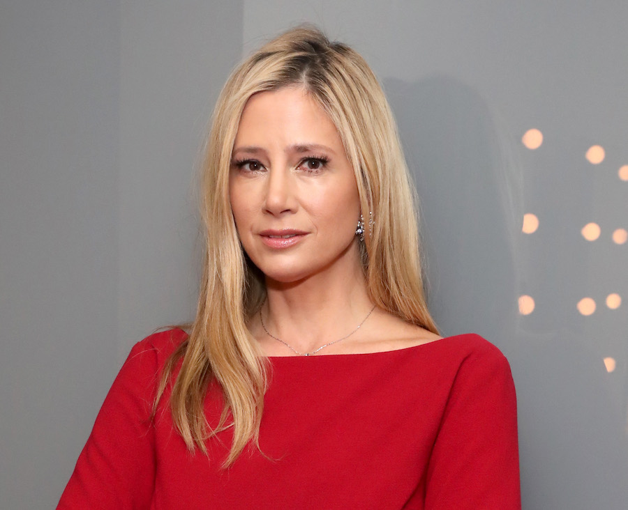 Mira Sorvino at Time's Up event