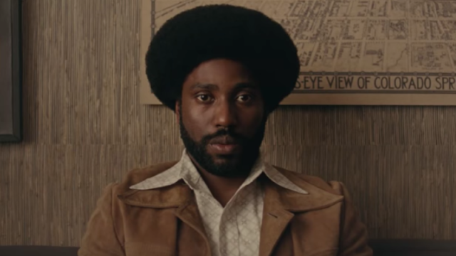 Ron Stallworth in BlacKkKlansman