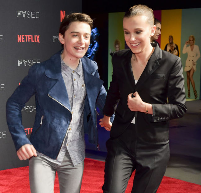 Millie Bobby Brown And Noah Schnapp Dance To Cardi B At Emmys ...