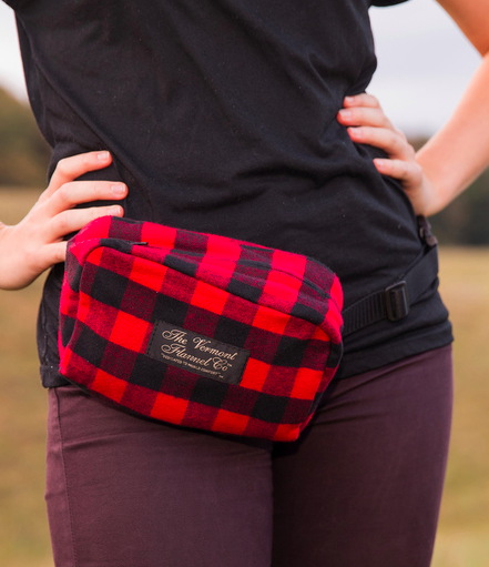 Vermont flannel flanny pack
