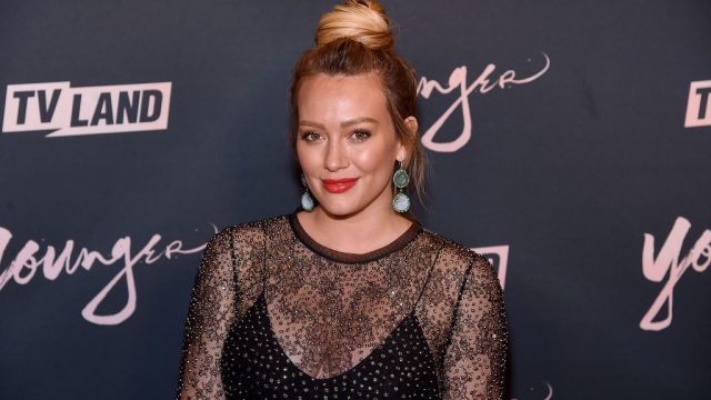 hilary duff pregnant