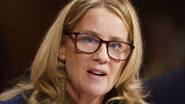 celebrities are supporting Christine Blasey Ford.
